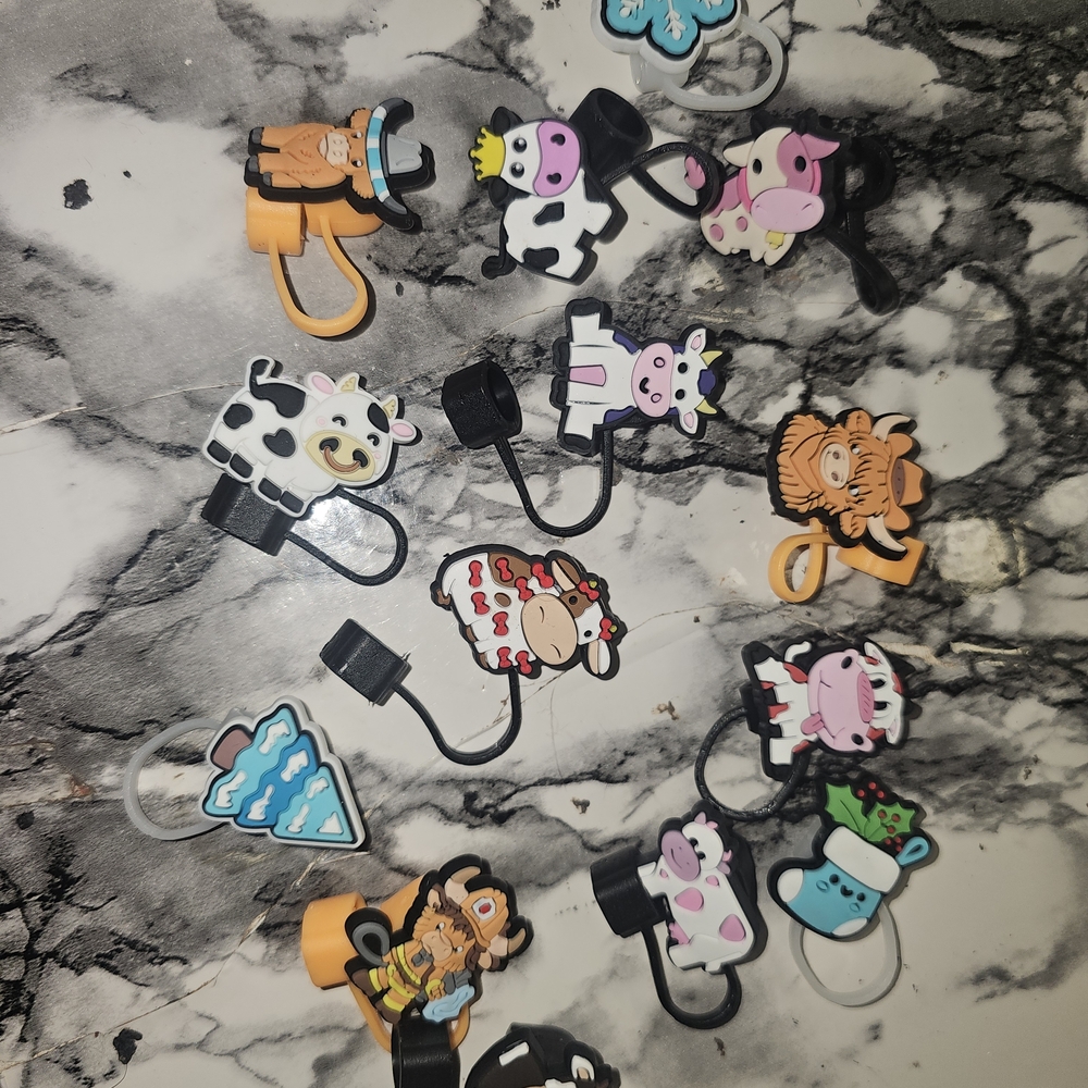 Animal-Themed Accessories Set Of Straw Caps